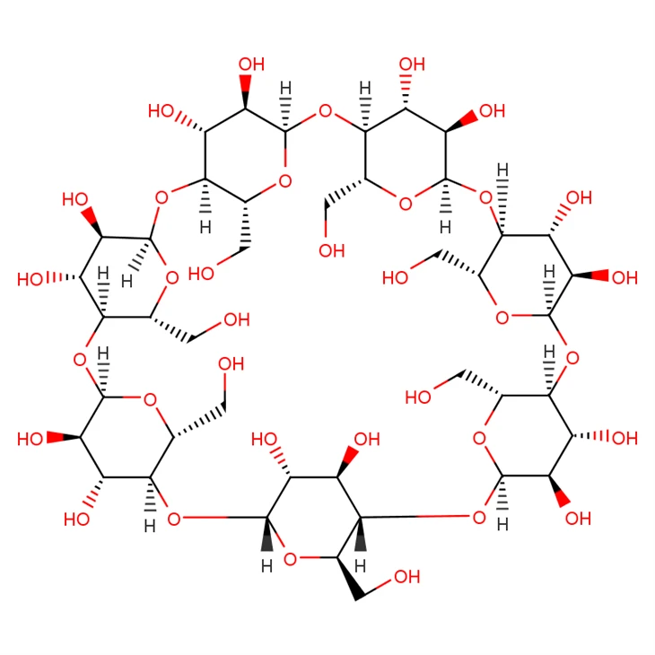 Beta-Siklodekstrin ( -Siklodekstrin) CAS #7585-39-9